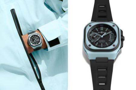 Bell & Ross BR-X5 Blue Lum限量發售,藍光夜視錶殼革新時計