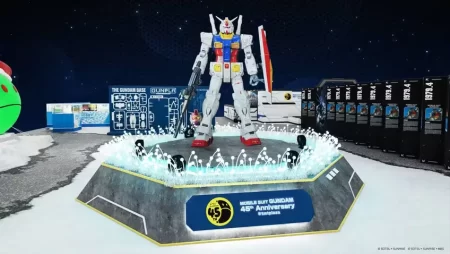 《機動戰士高達》45周年巨型展覽登陸屯門市廣場,3米RX-78-2立像及6.3米哈囉聖誕樹打卡