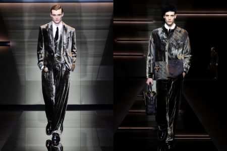 2025 Milan Men’s Fashion Week: Emporio Armani Fall/Winter Collection, Exploring the Art of Seduction with Soft Tones and Textured Weaves Perfectly Intertwined