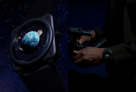 Bell & Ross 限量999枚 BR-03 Astro 腕錶,星際漫遊設計,藍色砂金石表盤