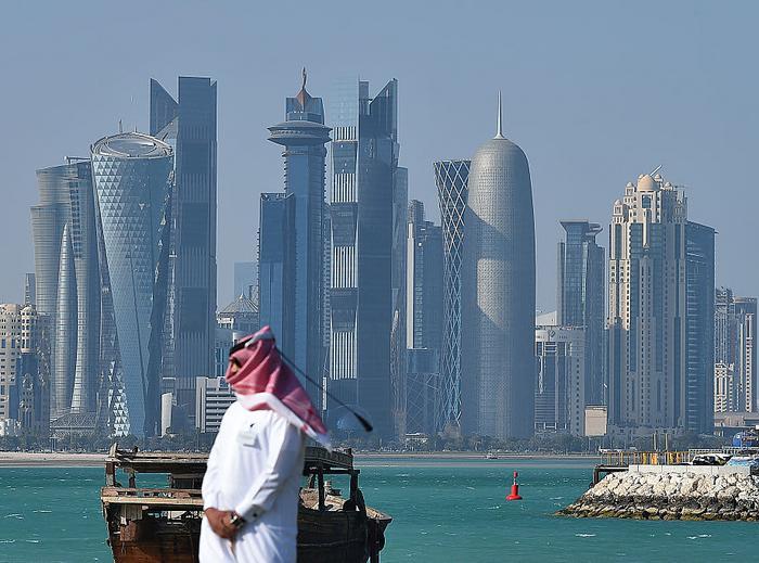 ドーハのスカイラインに注目されるカタールの投資