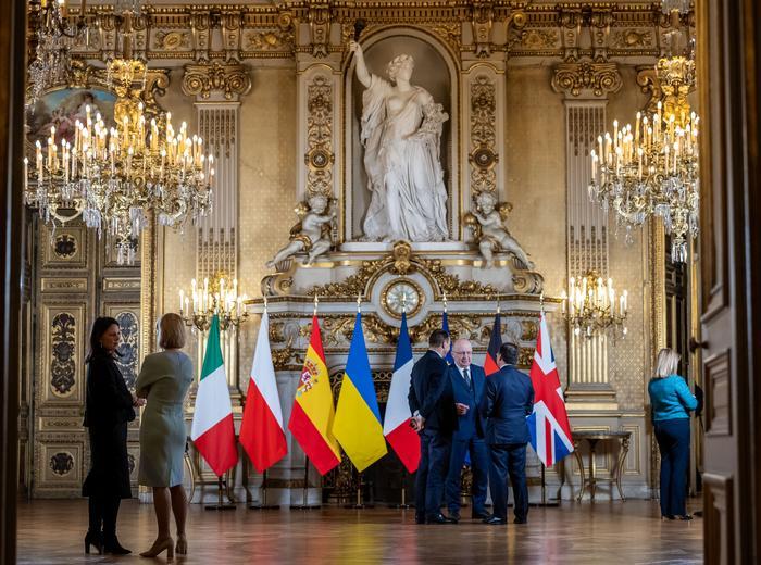 欧州株式市場が新高値、和平会議の影響