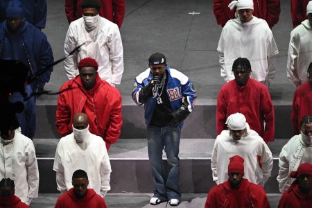 Kendrick Lamar超級盃中場秀,SZA首次登場,Serena Williams驚喜現身