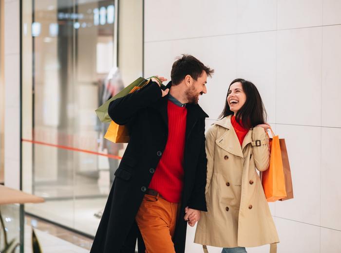 バレンタインデーに向けた買い物が活発化