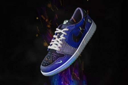 Zion Williamson x Air Jordan 1 Low OG “Voodoo Alternate” features distinctive cross-stitching, suede with coarser fabrics, and eye-catching colors.
