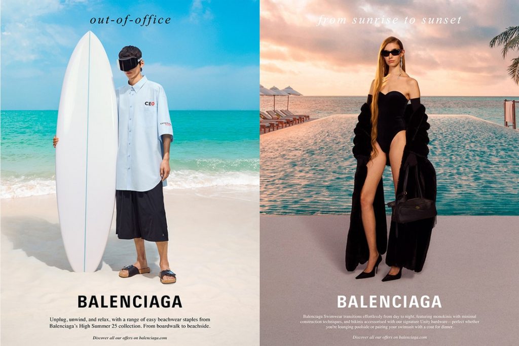 Balenciaga运动奢华风广告大片 夏季特辑 经典与创新的完美结合