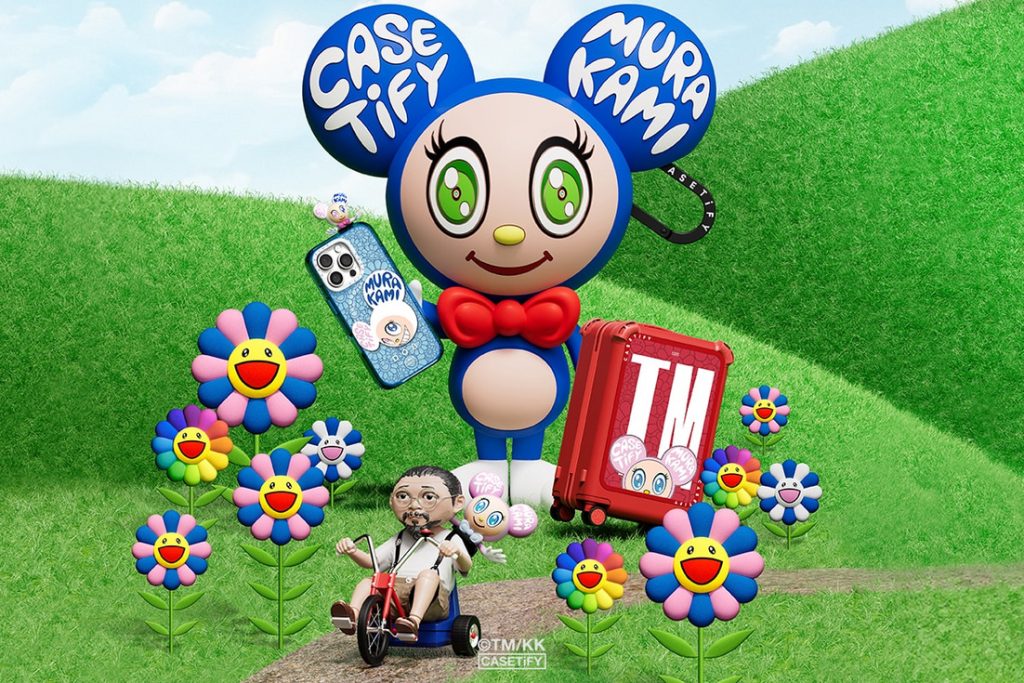 CASETiFY x Takashi Murakami 推出75款限量藝術配件,MR. DOB 輪廓重現!