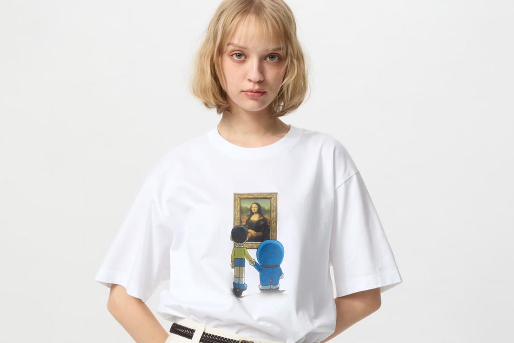 UNIQLO UT e Doraemon apresentam a coleção especial ‘Doraemon meets the Louvre’