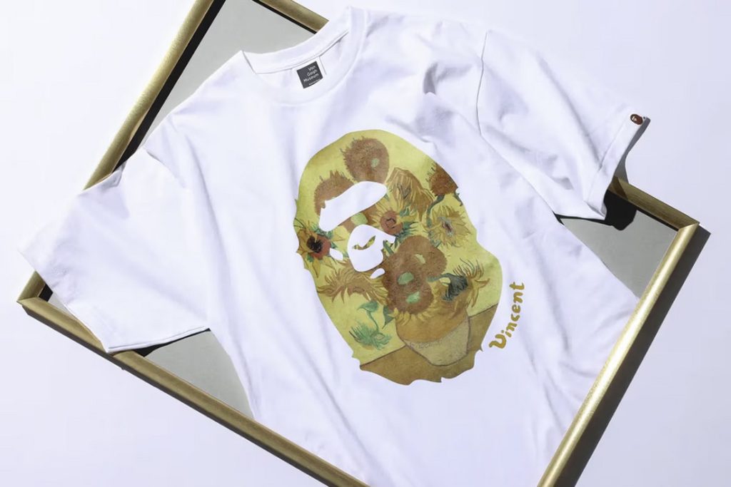 A BATHING APE® 聯名梵谷博物館,六款 T-Shirt 及新迷彩設計登場
