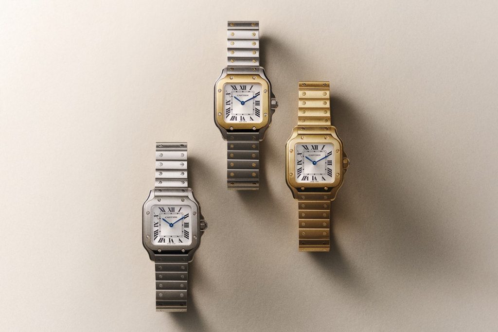 Santos de Cartier小尺寸腕表27mm经典设计与新特色