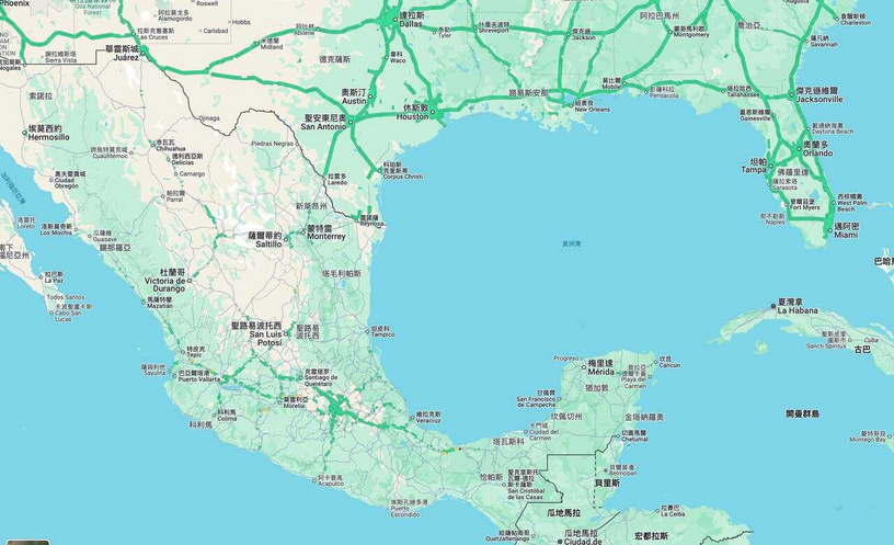 墨西哥總統施恩鮑姆控告 Google,反對美洲灣名稱變更