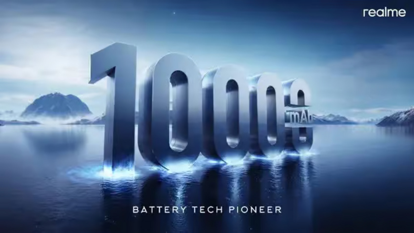 هاتف ريلمي الجديد ببطارية 10000 مللي أمبير مع تصميم نحيف وأنيق