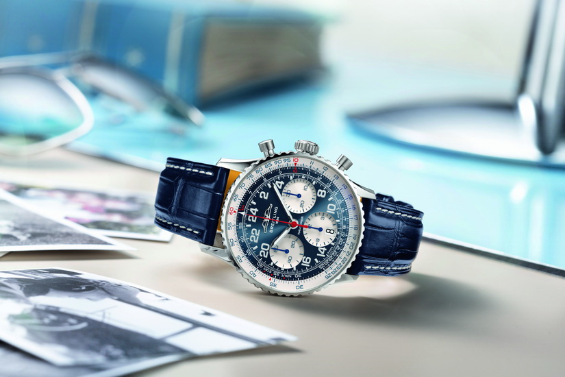 Breitling推41毫米鉑金太空錶,限量50枚紀念Scott Carpenter