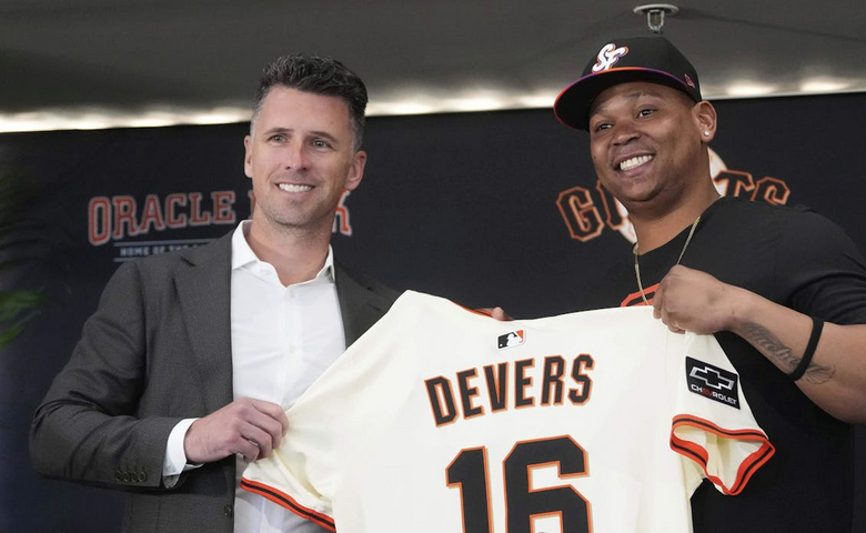 巨人隊迎來Rafael Devers加盟,挑戰Oracle Park的全壘打紀錄,期望終結20年無30龍