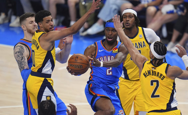 季後賽驚心動魄,雷霆隊以123:107擊敗溜馬隊,SGA狂砍34分