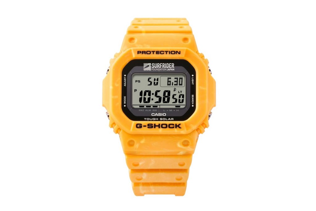 G-SHOCK Collaborates with Surfrider Foundation Japan on Eco-Friendly G-5600SFJ-9 Watch