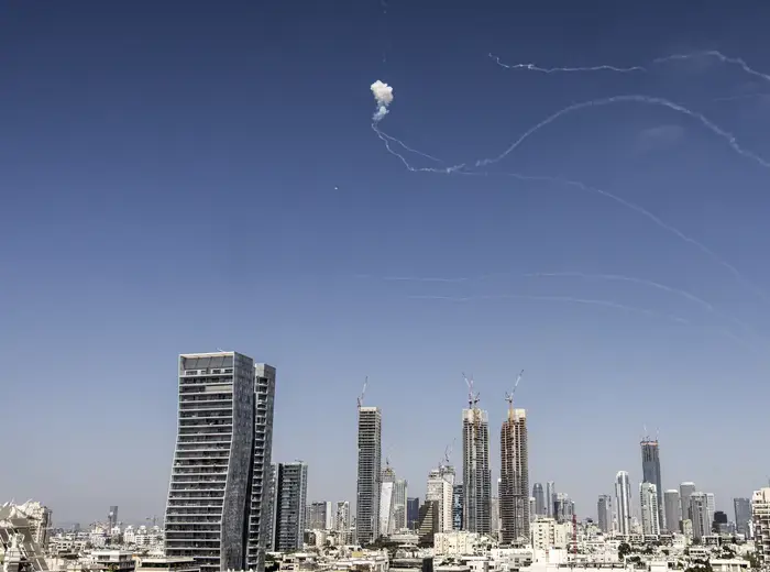 2025年6月20日、イランのミサイル攻撃とテルアビブの迎撃