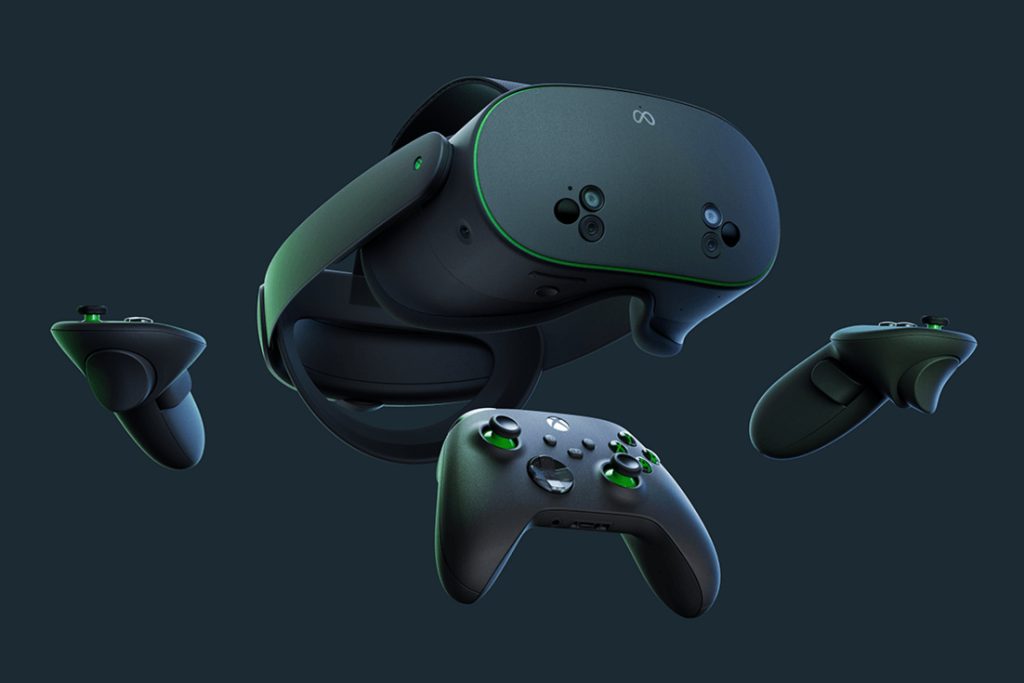 Meta Quest 3S Xbox Edition edição limitada com controle Xbox para jogos virtuais imersivos