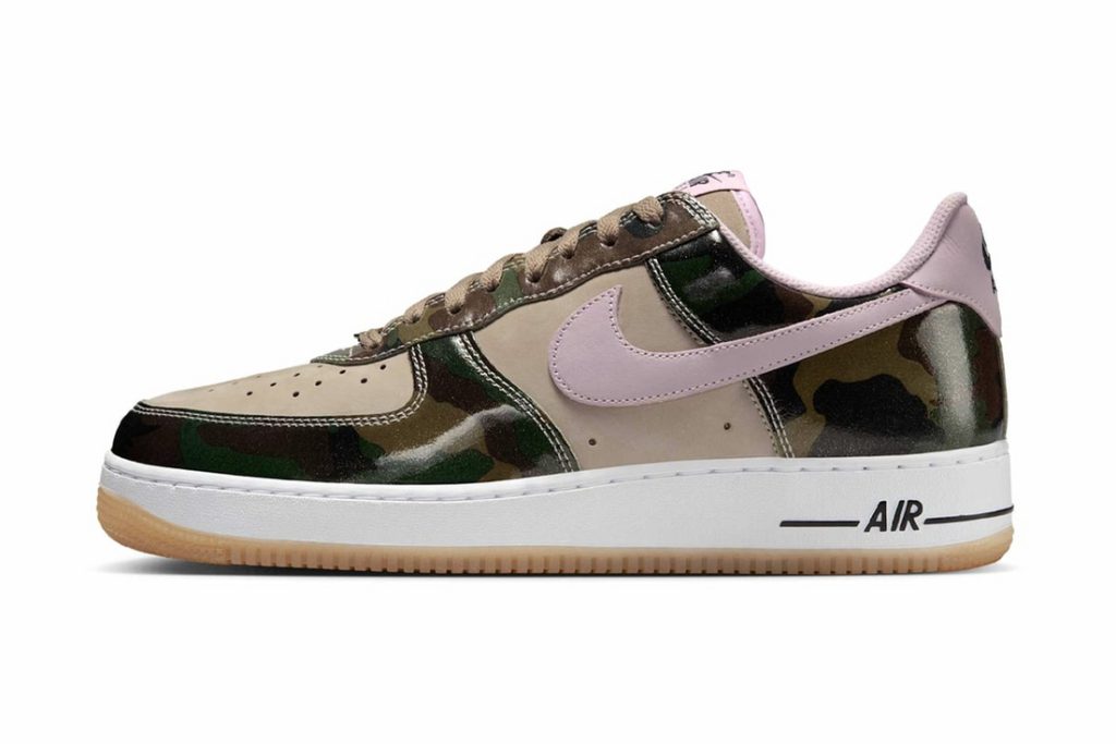 Nike Air Force 1 Low「Camo」新配色,融合米色與迷彩,增添粉色細節