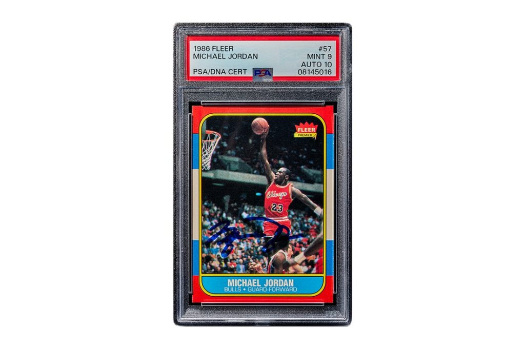 JOOPITER 舉辦首場運動收藏品拍賣會,稀有米高·佐敦簽名卡登場,全球限量三張!