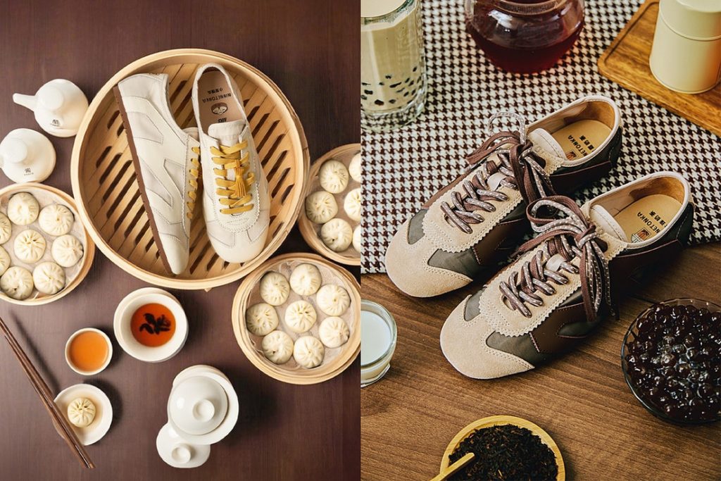 KIKS x MINNETONKA「TWO CITIES」鞋款,融合上海小籠包、台北珍珠奶茶,近期登場