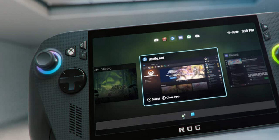 asusrog와 마이크로소프트가 협력한 Xbox Ally 핸드헬드 게임기 출시