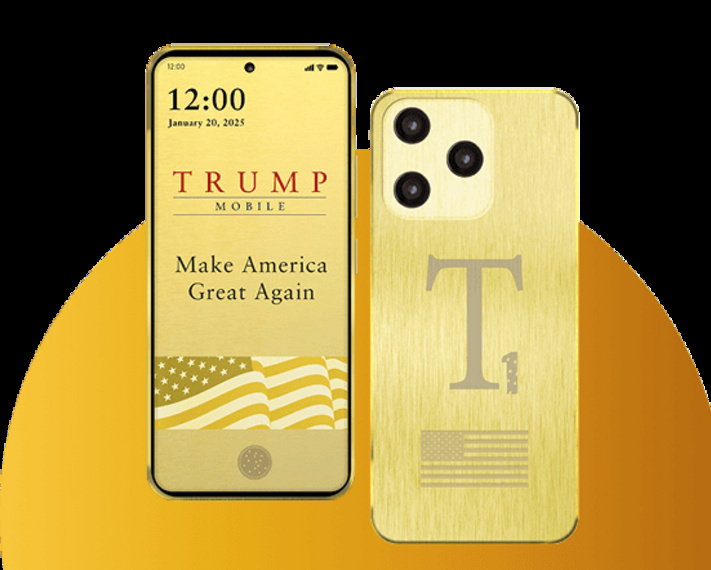 Trump Mobile 推出新服務,T1 Phone 售499美元,20GB 5G 數據計劃