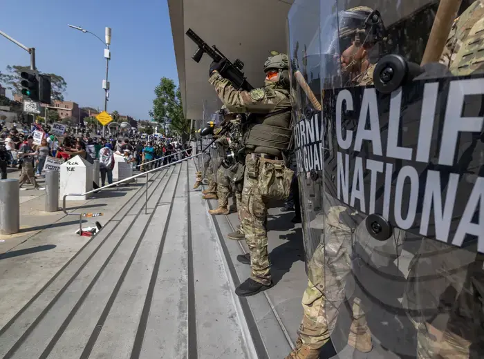 カリフォルニア州ロサンゼルスにおける移民政策を巡る抗議