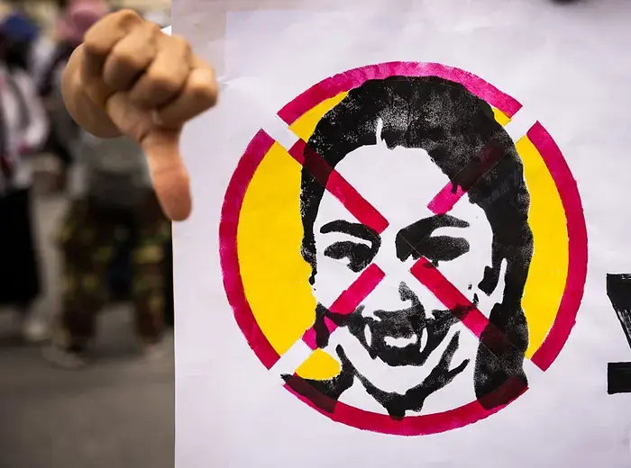 タイ、首相辞任求める抗議集会が発生