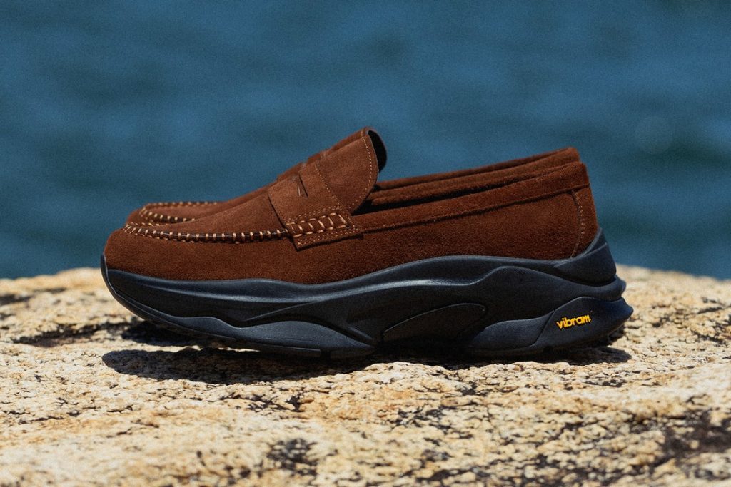 RAD春夏系列新款CALE麂皮Penny Loafers,融合沙泥靈感及Vibram底