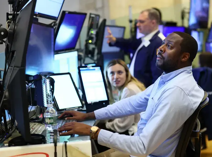 金融市場の動向が注目される中、米国株式市場の様子