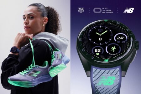 TAG Heuer聯乘New Balance | 全新Connected Calibre E5 40mm 智能腕錶 | 配備雙頻GPS與跑步訓練功能