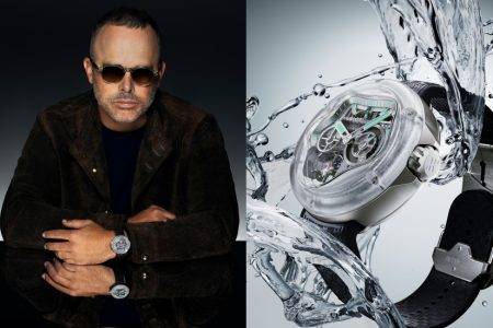 Hublot聯乘Daniel Arsham推限量99枚MP-17腕錶,42毫米鈦金藍寶石錶殼配240小時動力儲備