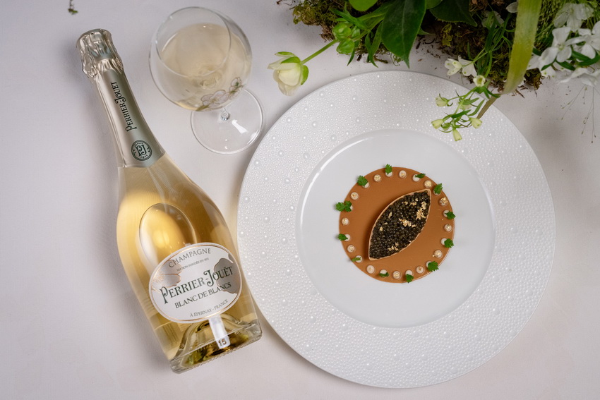 豪州産牛フィレとペリエ ジュエ ベル エポック ロゼ 2014のペアリング