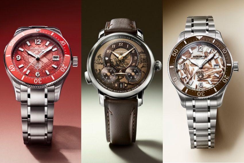 Montblanc 2026錶款系列率先看,8大新作涵蓋Rieussec、Iced Sea、1858及Star Legacy系列