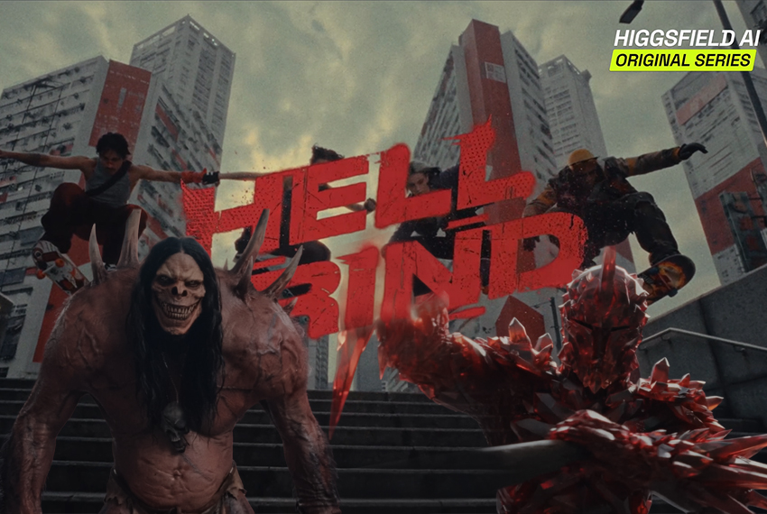史上第一部康城影展放映 AI 長片《Hell Grind》幕後全拆解 | 50萬美元成本、14日完成 Hell Grind