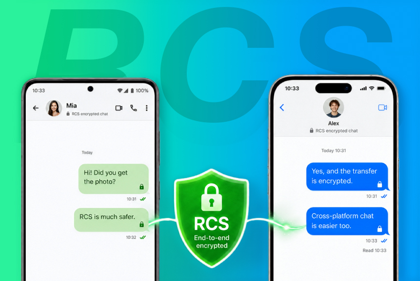 點對點加密「RCS 訊息」