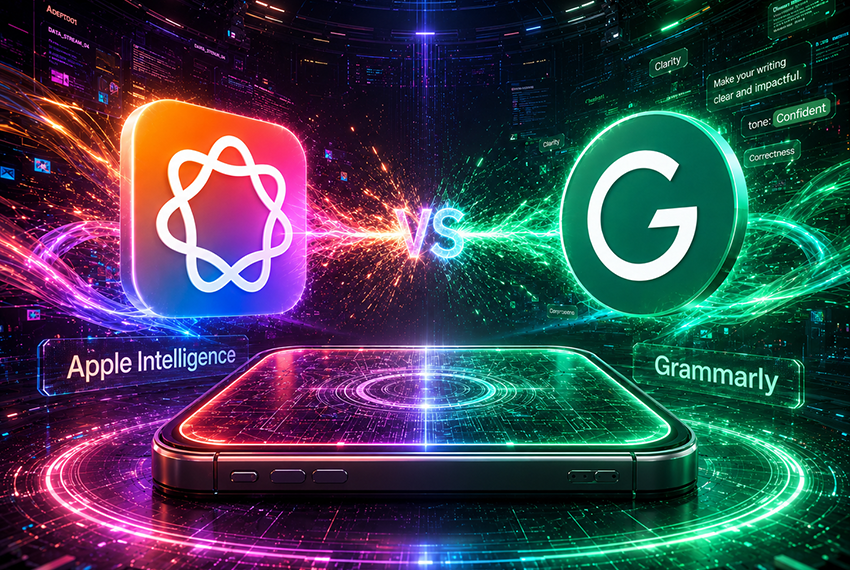 Apple Intelligence 秒殺寫作工具 Grammarly apple intelligence vs grammarly