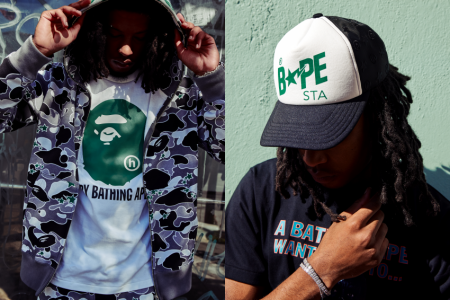 BAPE 협업, HIDDEN과 STA CAMO 재해석