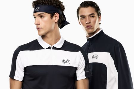 EA7 Emporio Armani 2026春夏網球系列,VENTUS7科技配限定紅土戰衣