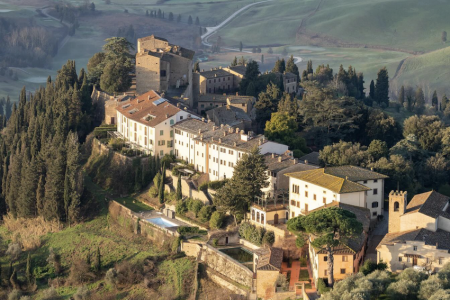 Castelfalfi Tuscany resort, 1,100 hectares slow living escape