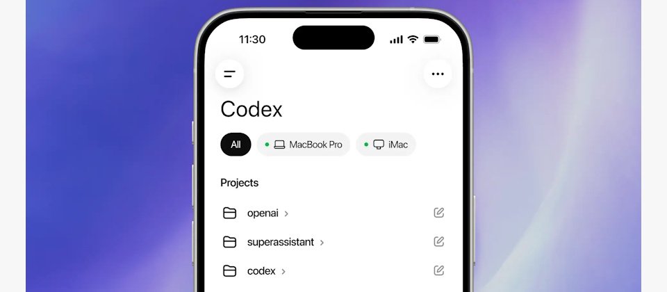 Codex 進入 ChatGPT 手機 App,AI 程式任務開始離開桌面