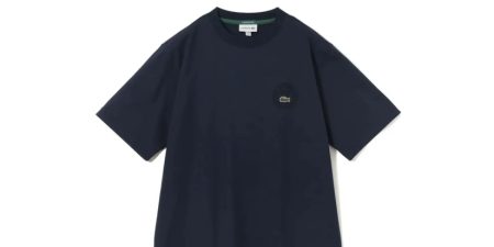 BEAMS x Lacoste五十週年T恤,鱷魚Logo暗藏品牌名字