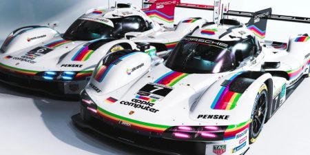 獨特彩虹塗裝!Porsche 963 原型賽車向 Apple 50 週年獻上致敬