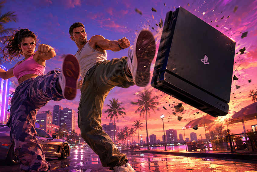 Sony 向 PS4 玩家發升級通知 GTA 6 需升級 PS5