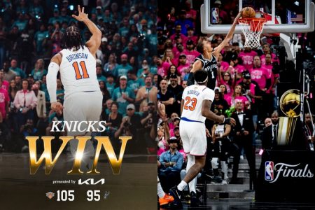 NBA總決賽G1|尼克斯逆轉馬刺,賓臣第4節接管勝出