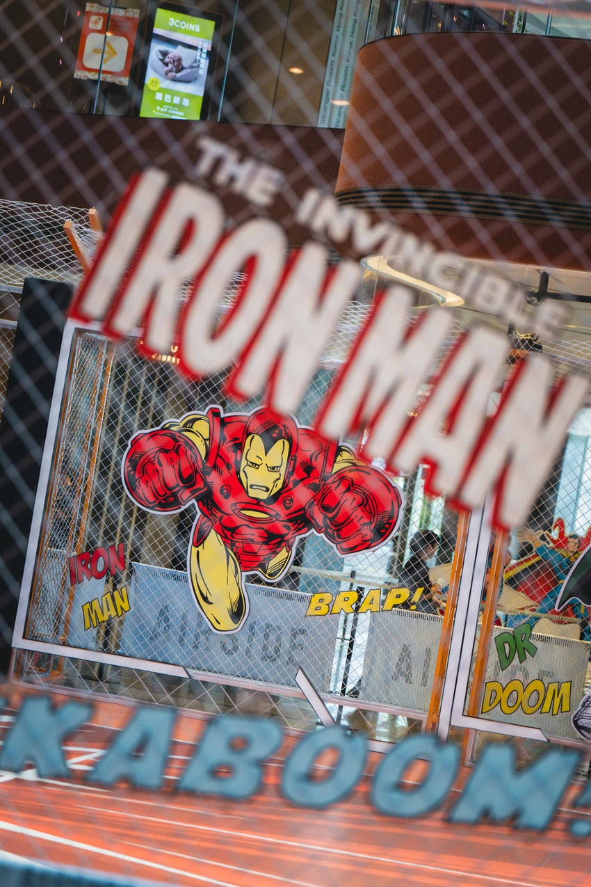 IRON MAN 漫畫圖像裝置