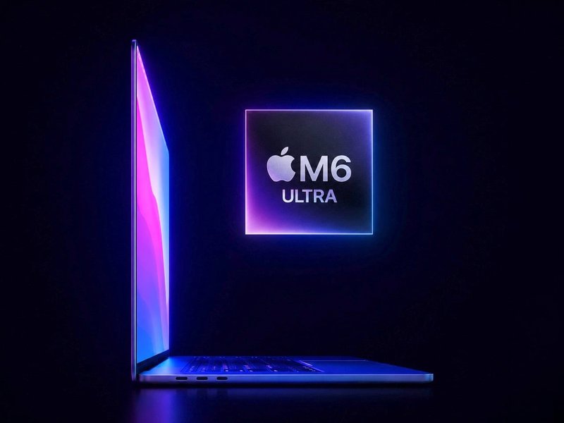 MacBook Ultra 觸控操作示意