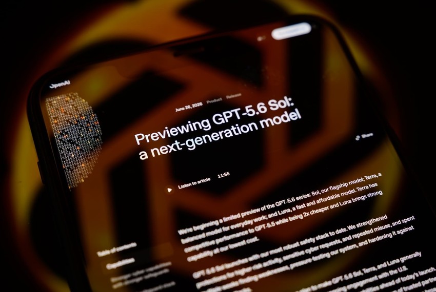 GPT-5.6 正式發表 OpenAI 推 Sol Terra Luna 三款模型