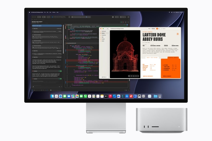 Mac Studio 顯示 Xcode 編碼